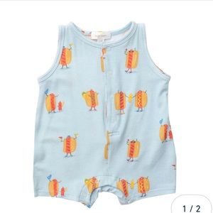 Angel Dear Bamboo hot dog romper